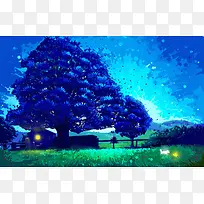 ˮ����ɫ����廭-������