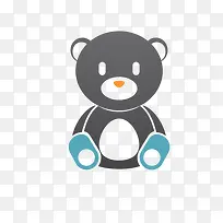 扁平化小熊-空若网 扁平化小熊-空若网