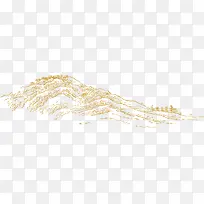 山峰背景PNG矢量元素-空若网 山峰背景PNG矢量元素-空若网