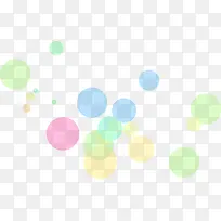 梦幻彩色气泡手绘-空若网 梦幻彩色气泡手绘-空若网