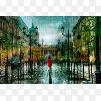 ˮ�ʻ�����ɫ�ʸ����ֽ-������