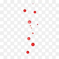 红色彩点漂浮-空若网 红色彩点漂浮-空若网