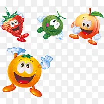 卡通可爱水果-空若网 卡通可爱水果-空若网