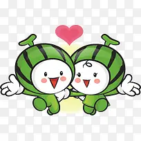 可爱卡通西瓜-空若网 可爱卡通西瓜-空若网