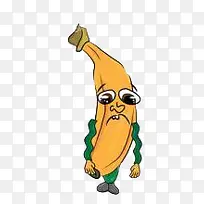 卡通创意水果香蕉人-空若网 卡通创意水果香蕉人-空若网