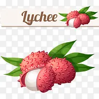 矢量卡通荔枝-空若网 矢量卡通荔枝-空若网