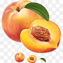 矢量卡通桃子-空若网 矢量卡通桃子-空若网