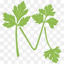 卡通蔬菜水果字母M-空若网 卡通蔬菜水果字母M-空若网