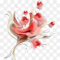 水彩花卉-空若网 水彩花卉-空若网