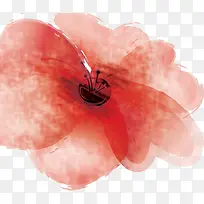 红色手绘花卉创意-空若网 红色手绘花卉创意-空若网