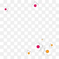 创意合成效果花卉形状红色橙色-空若网 创意合成效果花卉形状红色橙色-空若网