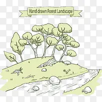 矢量手绘卡通户外-空若网 矢量手绘卡通户外-空若网