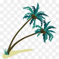 矢量热带芭蕉树-空若网 矢量热带芭蕉树-空若网