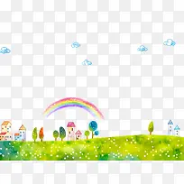 手绘风景-空若网 手绘风景-空若网