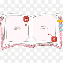 卡通可爱书本边框-空若网 卡通可爱书本边框-空若网