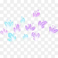 水彩扁平花卉植物-空若网 水彩扁平花卉植物-空若网