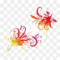 水彩画水仙矢量-空若网 水彩画水仙矢量-空若网