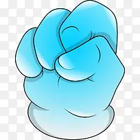 卡通拳头手势png图-空若网 卡通拳头手势png图-空若网