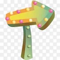 卡通可爱矢量指示箭头-空若网 卡通可爱矢量指示箭头-空若网