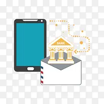 矢量扁平化手机-空若网 矢量扁平化手机-空若网