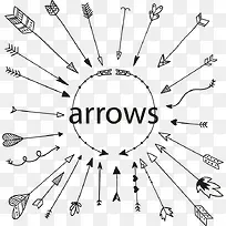 扁平化箭头矢量-空若网 扁平化箭头矢量-空若网