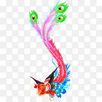 卡通孔雀-空若网 卡通孔雀-空若网