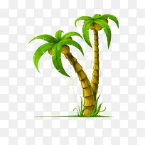 卡通芭蕉树-空若网 卡通芭蕉树-空若网