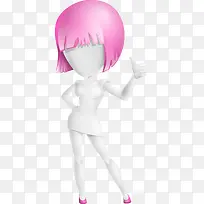 人物发型矢量素材-空若网 人物发型矢量素材-空若网