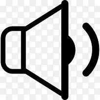 扬声器图标-空若网 扬声器图标-空若网