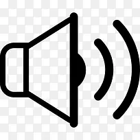 扬声器图标-空若网 扬声器图标-空若网