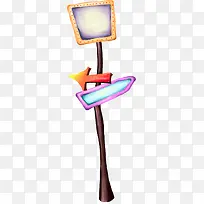 手绘紫色可爱标签-空若网 手绘紫色可爱标签-空若网