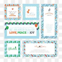 蓝色花边圣诞节-空若网 蓝色花边圣诞节-空若网