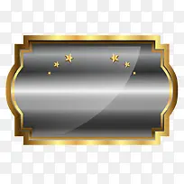 矢量标签金属风-空若网 矢量标签金属风-空若网