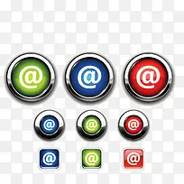 矢量金属按钮-空若网 矢量金属按钮-空若网