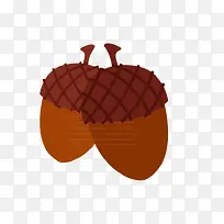 松子卡通矢量素材-空若网 松子卡通矢量素材-空若网