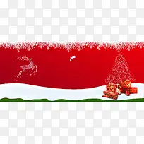 手绘圣诞节喜庆海报-空若网 手绘圣诞节喜庆海报-空若网