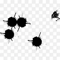 手绘喷溅墨迹创意-空若网 手绘喷溅墨迹创意-空若网