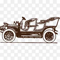 手绘老爷车-空若网 手绘老爷车-空若网