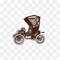 手绘老爷车-空若网 手绘老爷车-空若网