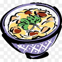 手绘复古食品饭店-空若网 手绘复古食品饭店-空若网