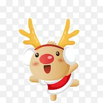 可爱卡通小鹿创意-空若网 可爱卡通小鹿创意-空若网