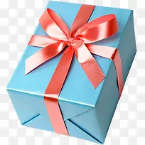 蓝色可爱卡通礼盒-空若网 蓝色可爱卡通礼盒-空若网