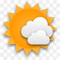 橙色天气预报图标下载-空若网 橙色天气预报图标下载-空若网
