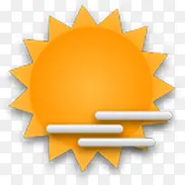 橙色天气预报图标下载-空若网 橙色天气预报图标下载-空若网