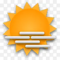 橙色天气预报图标下载-空若网 橙色天气预报图标下载-空若网