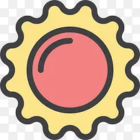 太阳图标-空若网 太阳图标-空若网