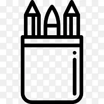 铅笔盒图标-空若网 铅笔盒图标-空若网