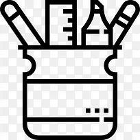 铅笔盒图标-空若网 铅笔盒图标-空若网