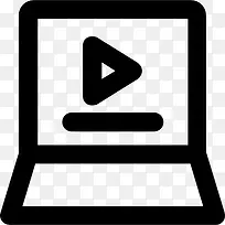 笔记本电脑图标-空若网 笔记本电脑图标-空若网