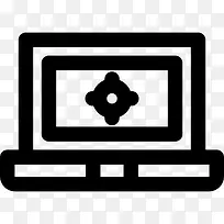 笔记本电脑图标-空若网 笔记本电脑图标-空若网